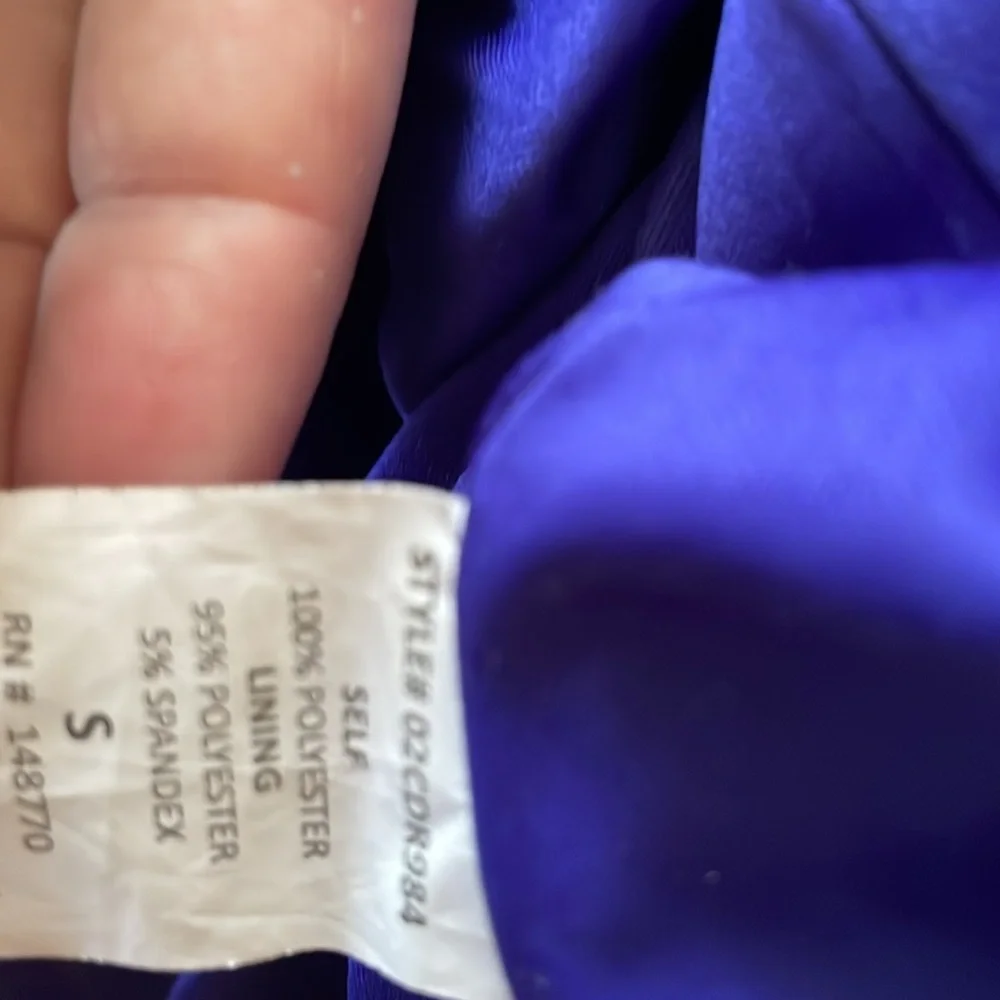 Royal Blue Floral Dress 💙 - Picture 10 of 16